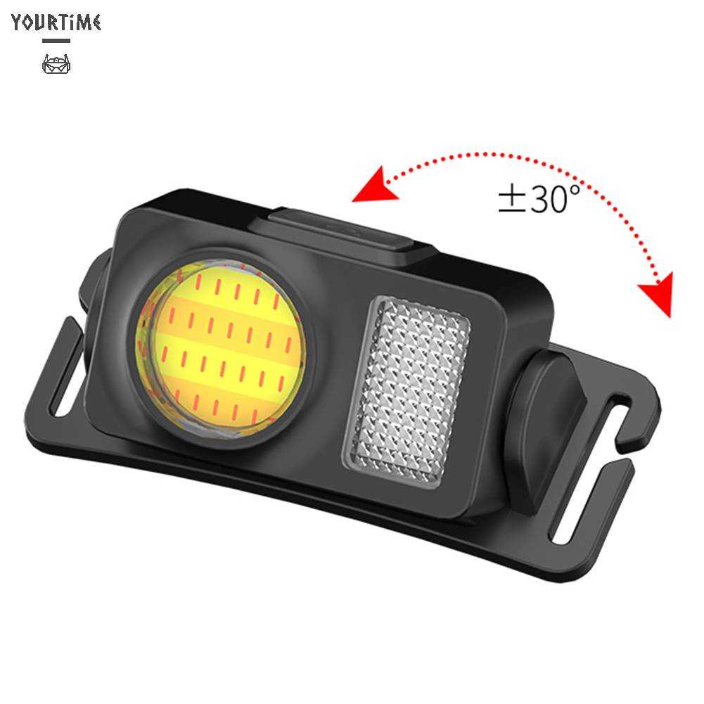 Đèn LED COB Đeo Trán IPX4 Cổng Sạc USB Dùng Cho Cắm Trại Leo Núi