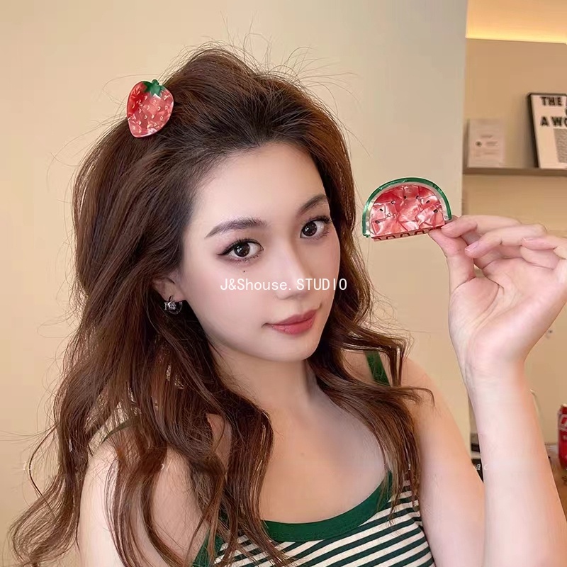 Kẹp Tóc Hình Trái Cây Dễ Thương KF644