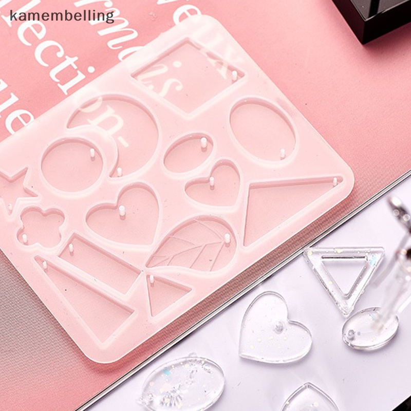 Khuôn Silicone Làm Mặt Vòng cổ Bông Tai Bằng Resin