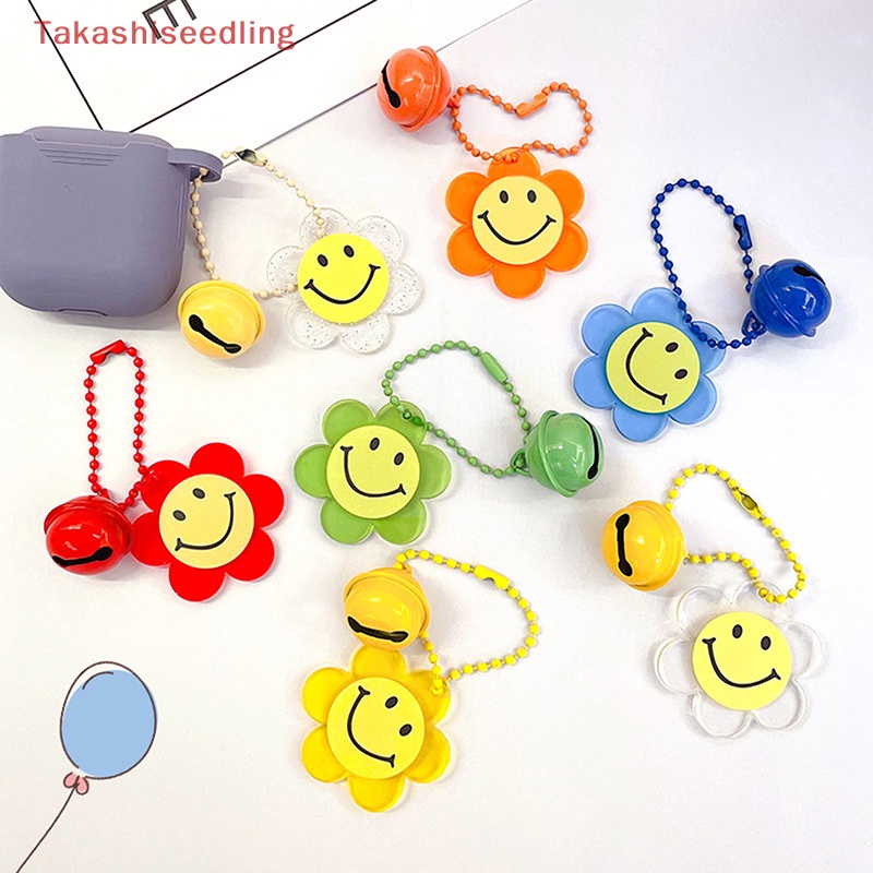 Móc Khóa Hình Hoa Hướng Dương Màu Sắc Ngọt Ngào Xinh Xắn