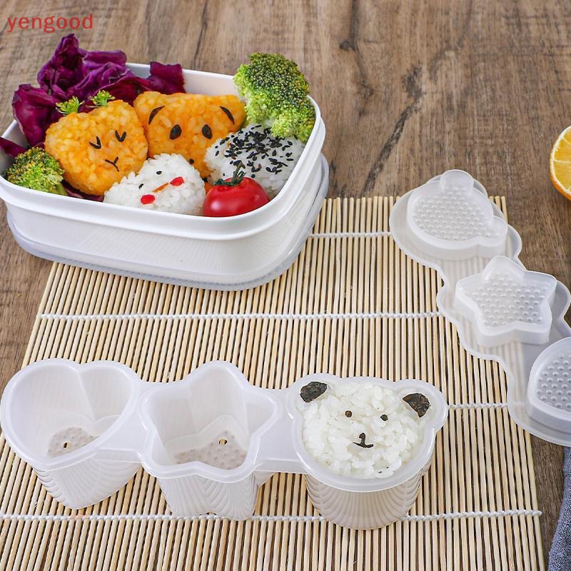 1 Khuôn Làm Cơm Nắm Hình Hoạt Hình Xinh Xắn