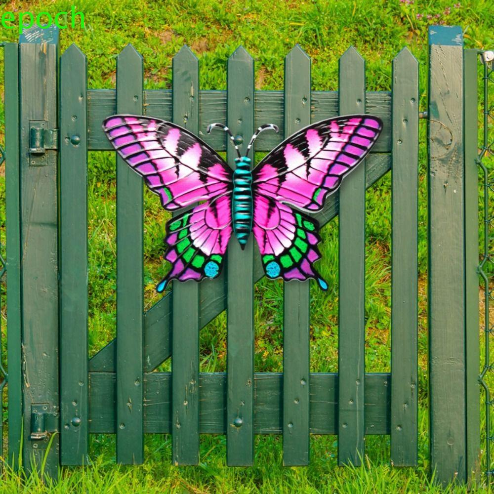 Epoch Chuông Gió Treo Tường Hình Bướm Nghệ Thuật Bằng Kim Loại Dành Cho Trang Trí