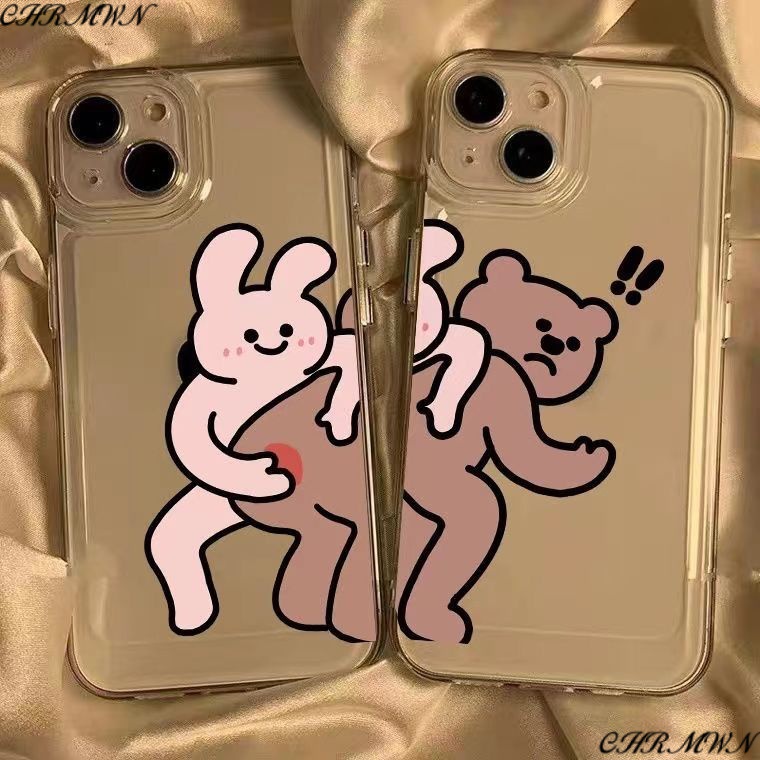 Ốp Điện Thoại Họa Tiết Hoạt Hình Dễ Thương Cho Iphone 14 0ENV Promax13 8p