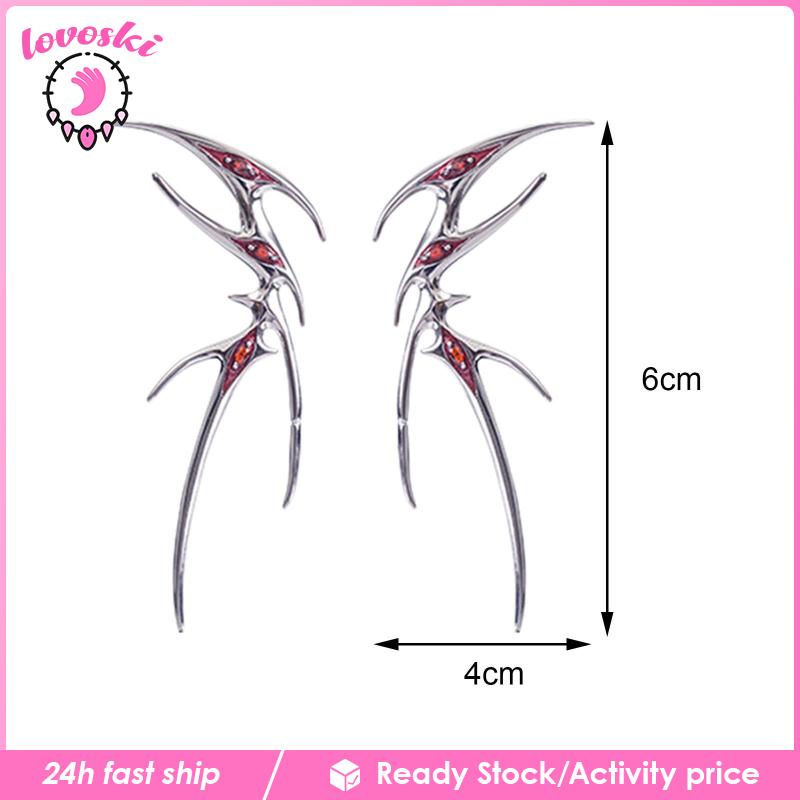 Bông Tai Đeo Vành Tai Phong Cách Gothic Punk Cho Halloween