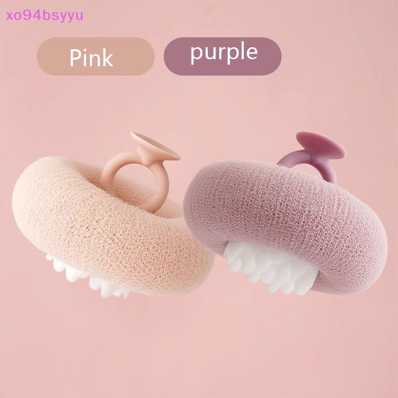 Bông Tắm Chà Lưng Massage Tẩy Tế Bào Chết Xo94Bsyu Có Giác Hút Tiện Dụng VN