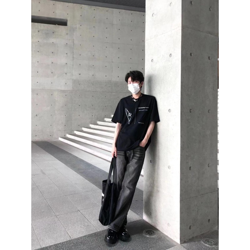 Áo Thun Ngắn Tay Phong Cách Retro Thời Trang Cho Nam Nữ