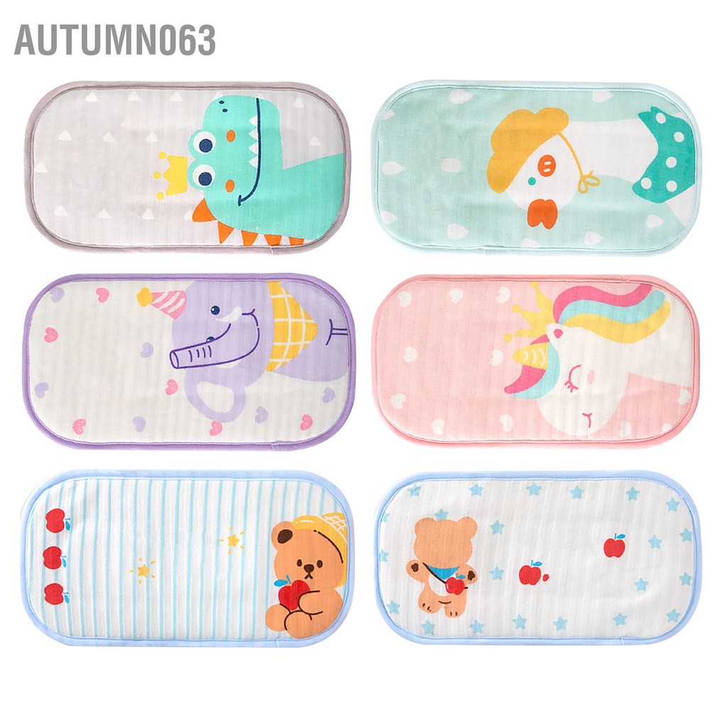 Autumn063 Bé Băng Tay Gối Mùa Hè Mềm Mại Thoải Mái Làm Mát Cho Miếng Lót Cánh Mở Rộng Dây Thun Con Bú