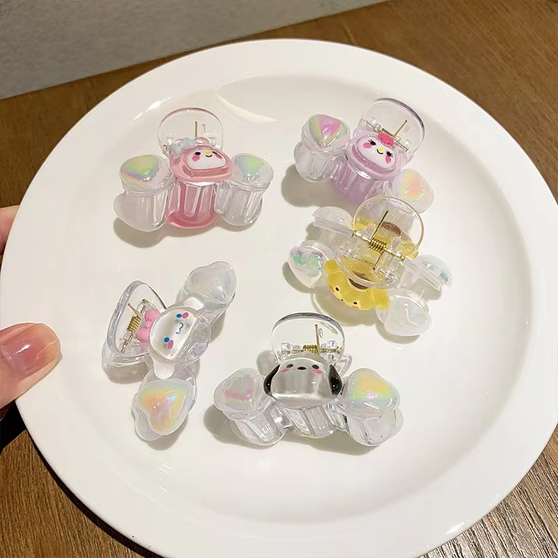 Kẹp Tóc Sanrio Họa Tiết Hoạt Hình Phong Cách Hàn Quốc 2023