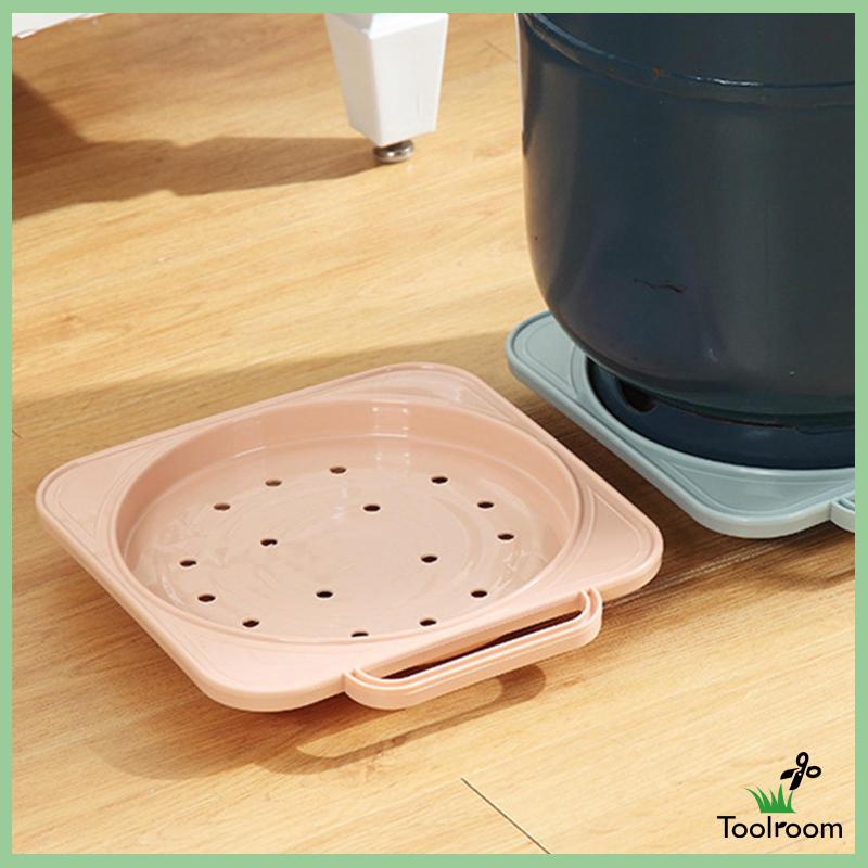 Giá Đỡ Chậu Cây Có Bánh Xe Lăn Bền Chắc Dành Cho Vườn Nhà