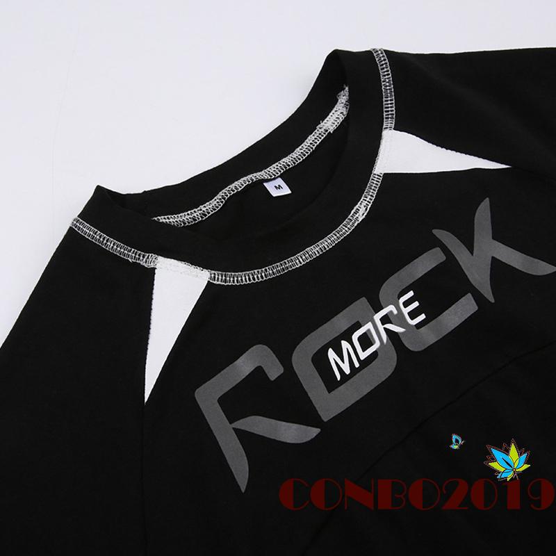 Áo Thun Tay Ngắn Cổ Tròn In Chữ Phản Quang Thời Trang Mùa Hè Cho Nữ