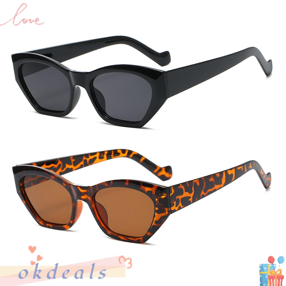 OKDEALS Kính Mát Vuông Nhỏ Chống Tia Uv400 Cho Cả Nam Và Nữ