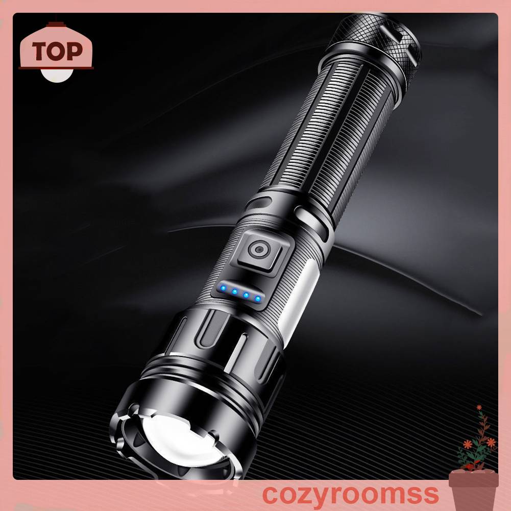 Đèn Pin XHP50 800LM COB LED 1200mAh IPX4 Type-C Sạc USB Tiện Dụng