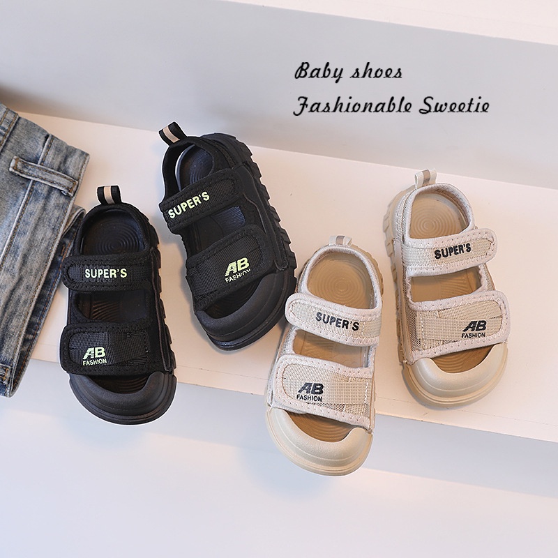 Giày Sandal Thể Thao Đế Mềm Chống Trượt Phong Cách Thời Trang Mùa Hè 2023 Dành Cho Trẻ Em 1-12 Tuổi