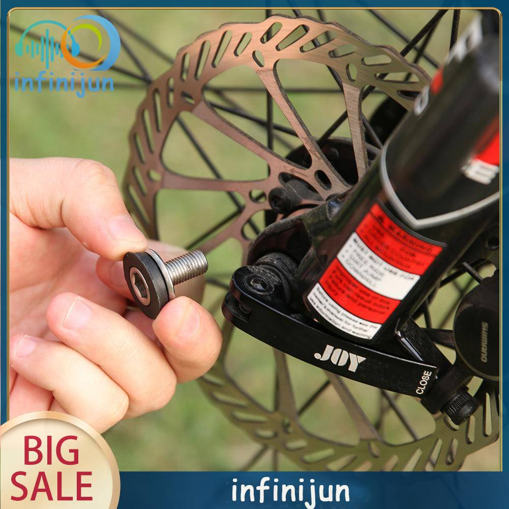 4 Ốc Vít Bằng Thép Gắn Tay Quay Xe Đạp Leo Núi