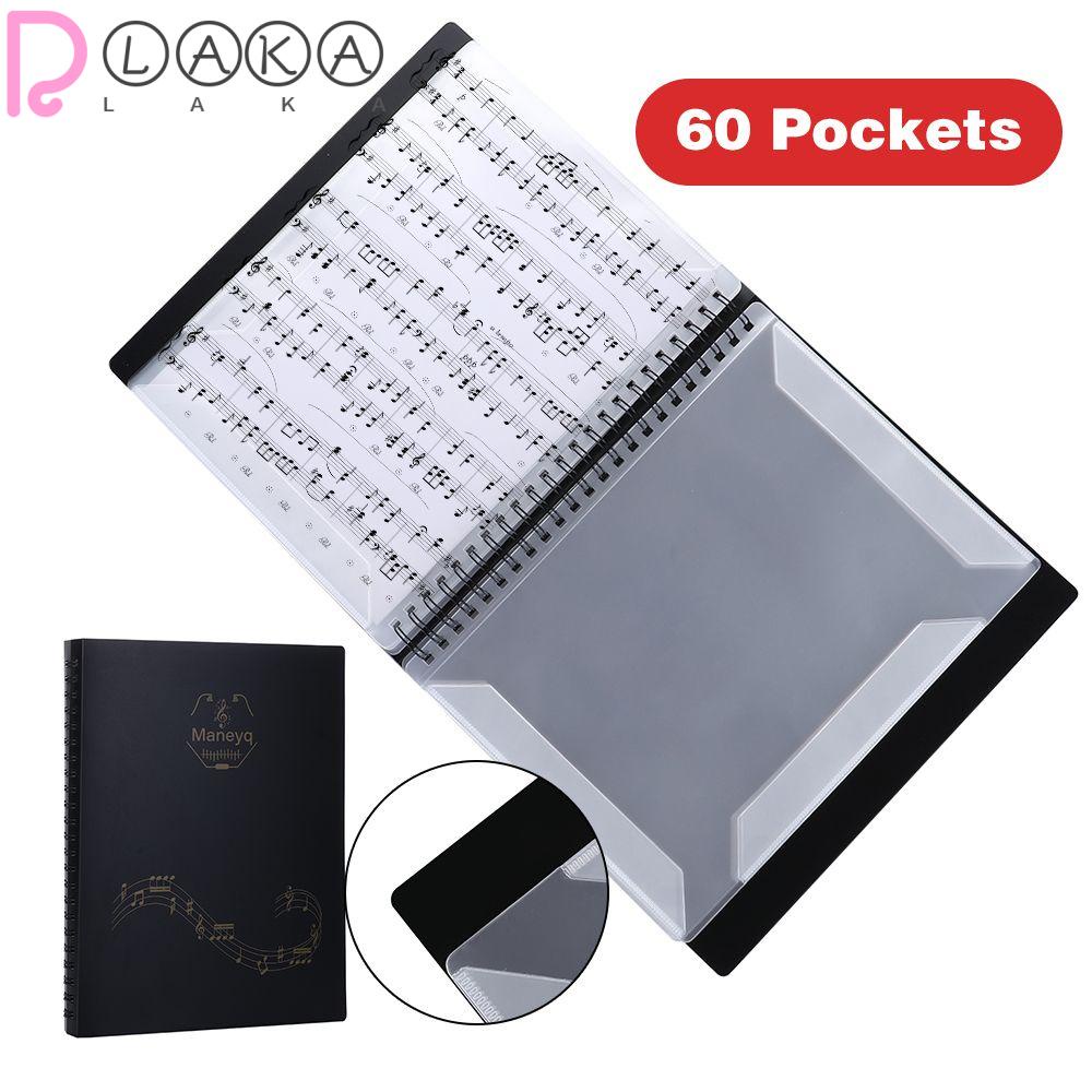 LAKAMIER Bìa Đựng Bản Nhạc 60 Ngăn Tiện Lợi