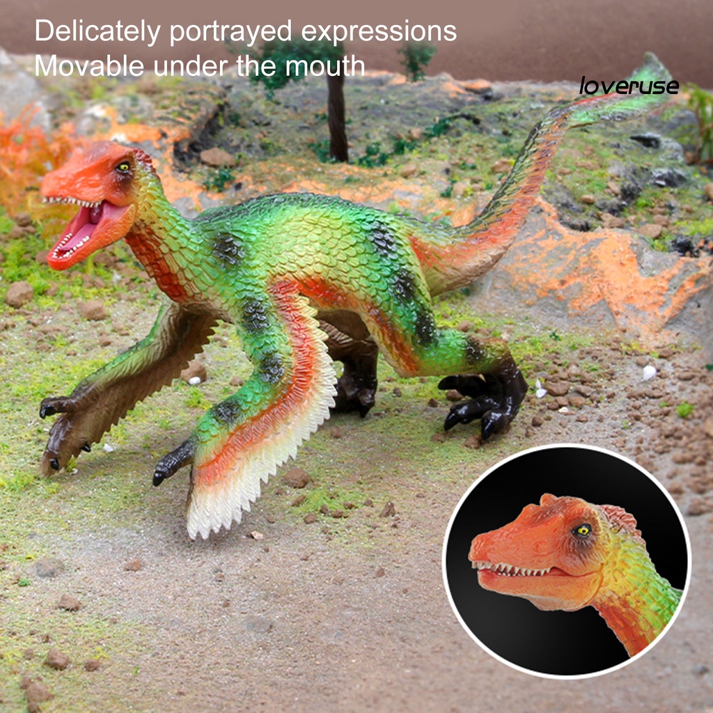 Tượng Mô Hình Arizona Dilophosaurus Nhỏ Gọn Dễ Thương Sáng Tạo