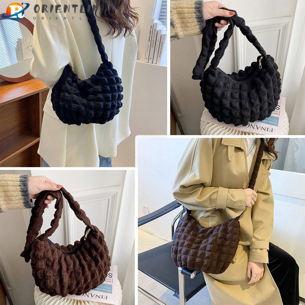 ORIENTLII Túi Đeo Vai / Kẹp Nách Cỡ Lớn Tiện Dụng Thời Trang Cho Nữ