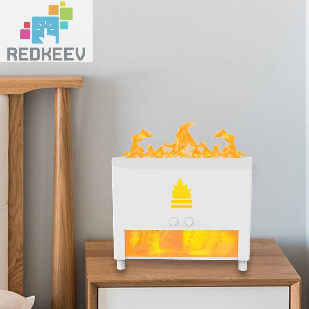 Máy Phun Sương Tạo Ẩm Mini Giả Lửa Độc Đáo