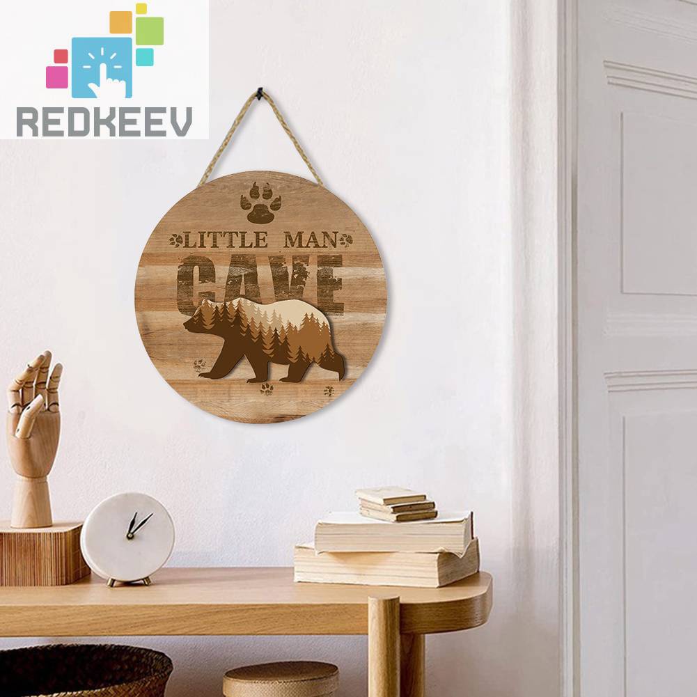 Biển Hiệu Treo Cửa Hình Gấu Trang Trí Phòng Ngủ Cho Bé
