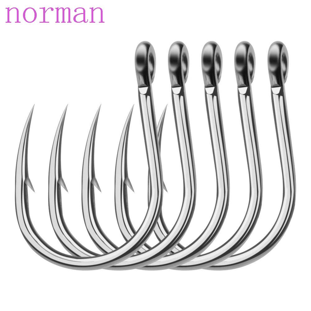 Norman Móc Câu Cá Lớn Bằng Thép Không Gỉ Bền Bỉ Chất Lượng Cao