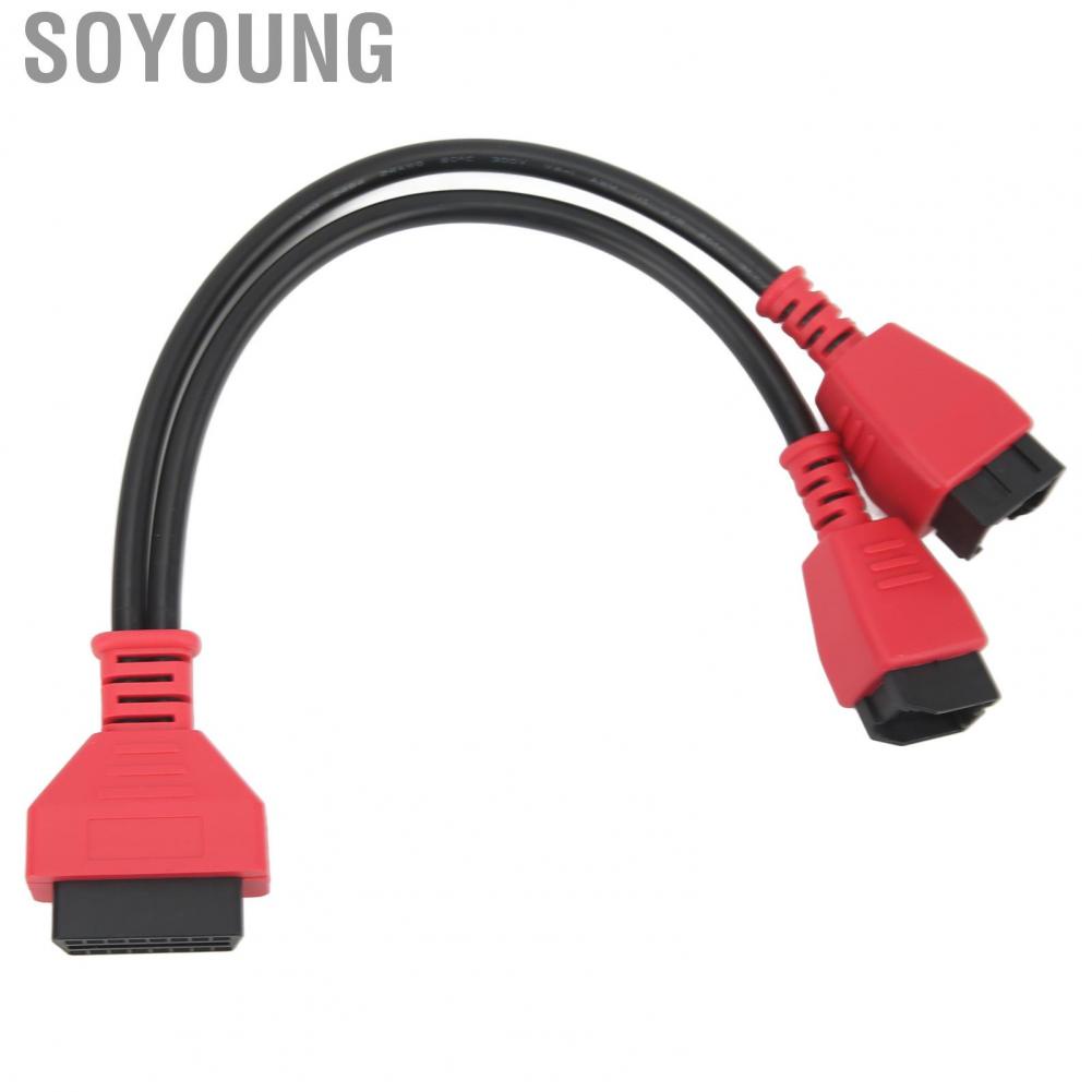 Soyoung OBD2 Cable Adapter Diagnostic Programming Connector High Flexibility Stable Transmission  Jamming Accuracy for Car
