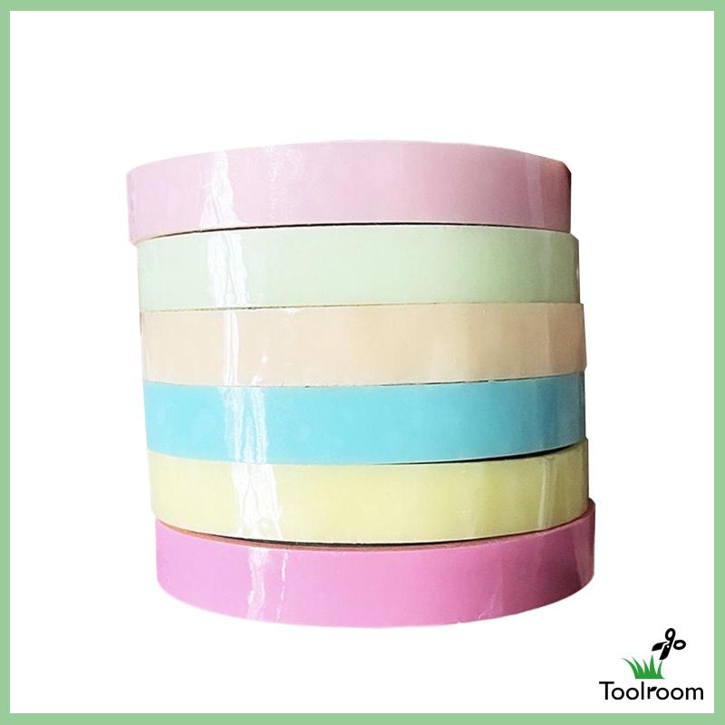 Bộ 6 Cuộn Băng Dính Nhiều Màu Để Làm Đồ Trang Trí Tiện Dụng