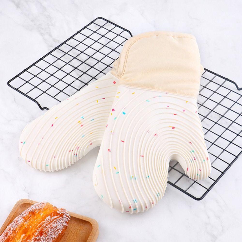 SUYO Găng Tay Silicone Chịu Nhiệt Chống Trượt 13 &quot;Dùng Cho Lò Nướng