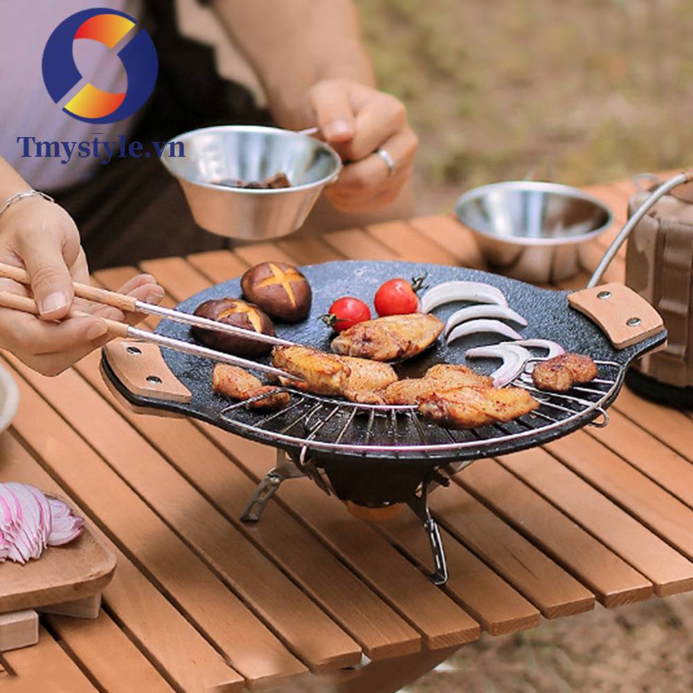 Giá Đỡ Nướng Thịt BBQ Ngoài Trời Bằng Thép Không Gỉ