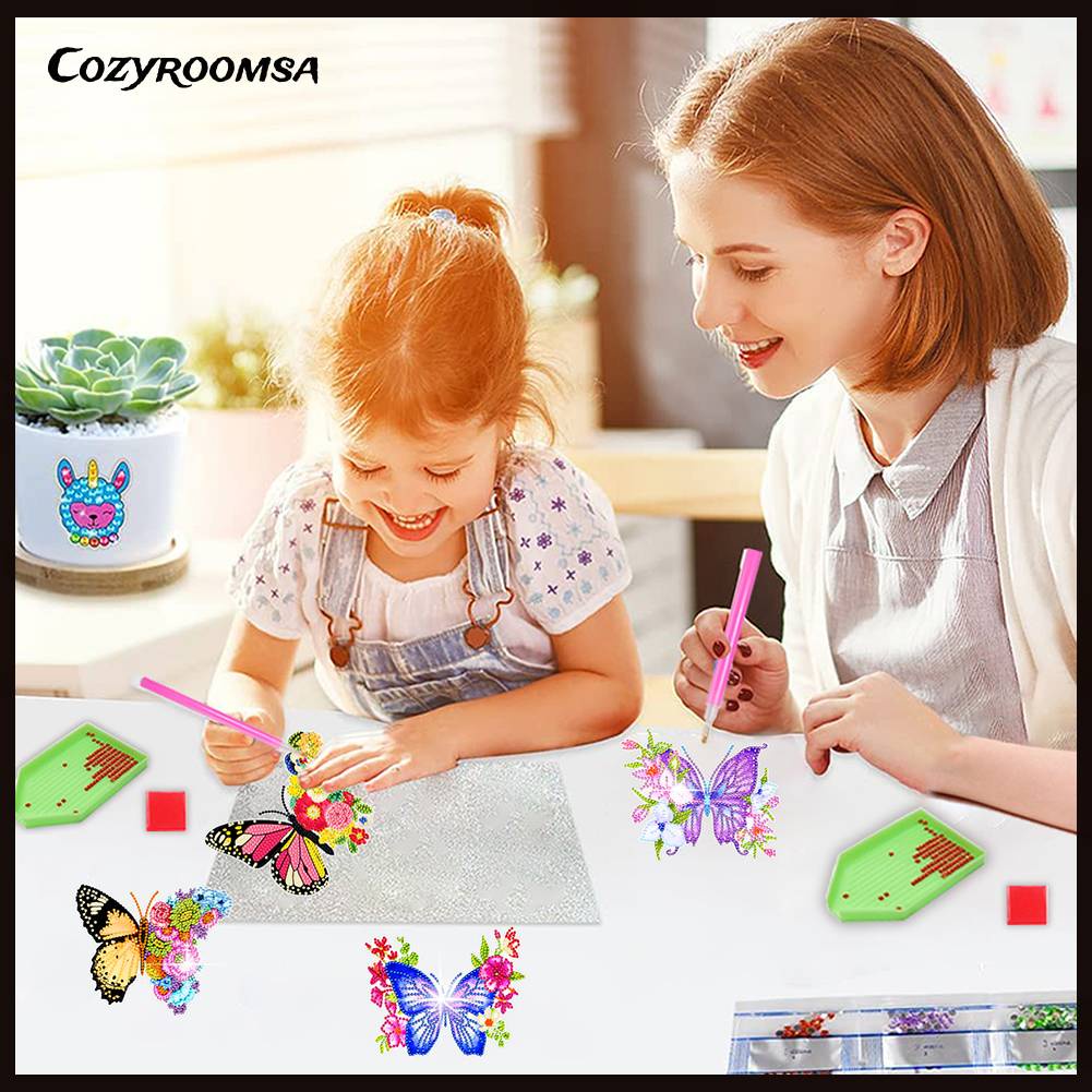 Sticker Khảm Đá Dán Trang Trí Hình Động Vật