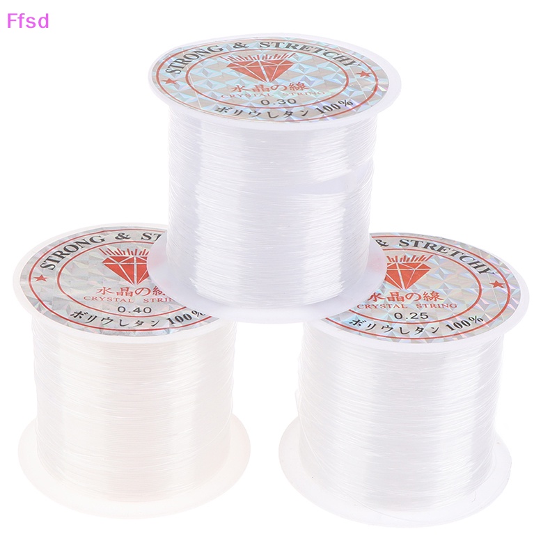 Cuộn Dây Câu Cá Bằng Nilon Trong Suốt Không Đục Lỗ Kích Thước 0.2-0.6mm