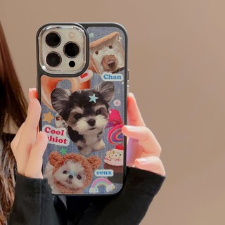 Ốp Điện Thoại Hình Chú Chó Cho iPhone X XR XSmax 11 11promax 12Pro 14promax 12 12promax 13 13Pro 13promax 14 14Pro 14plus 11promax