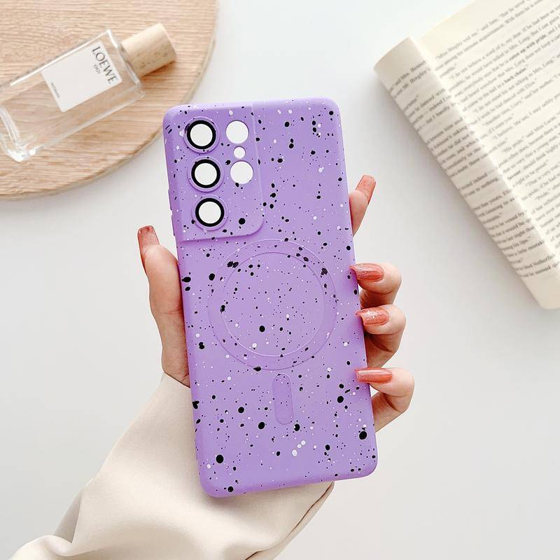 Ốp Điện Thoại Silicon Mềm Chống Sốc Bảo Vệ Ống Kính Máy Ảnh Cho Samsung Galaxy Z Flip 3 4 S22 S23 Note 20 Ultra S23 Note 10 Plus