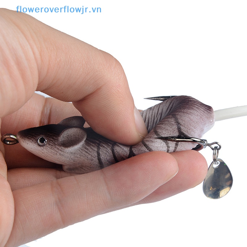 Mồi Giả Nhử Cá Hình Chuột Gắn Kèm Móc Câu 60mm 12.5g