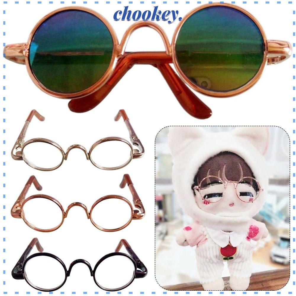 Mắt Kính Mini Dễ Thương 10 Màu Cho Búp Bê BJD 1 / 4