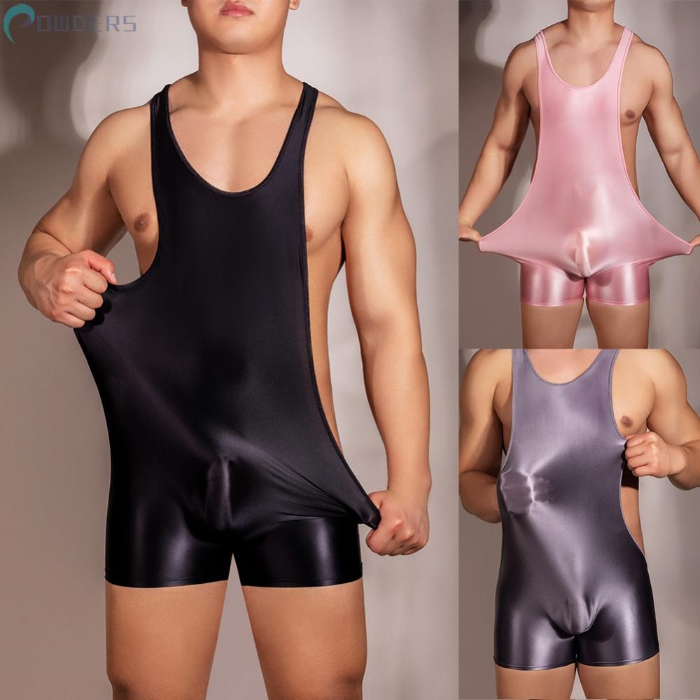 Bộ Đồ Bơi Liền Thân Hở Lưng Màu Đen / Hồng / Xám Bóng Cao Co Giãn Dành Cho Nữ