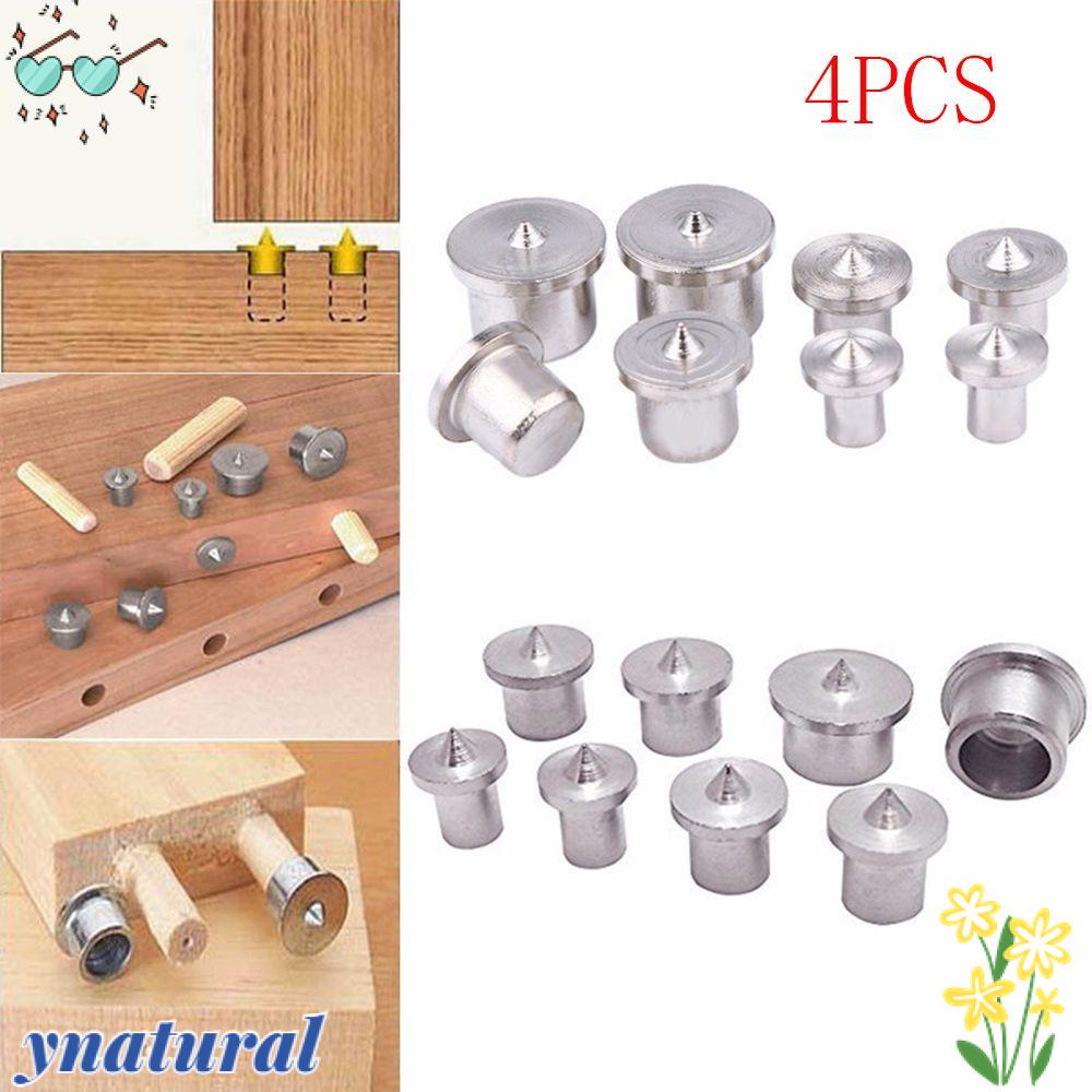 YNATURAL Ghim Cài Trơn Chính Xác Kích Thước 6 / 8 / 10 / 12mm Chuyên Dụng Cho Làm Gỗ