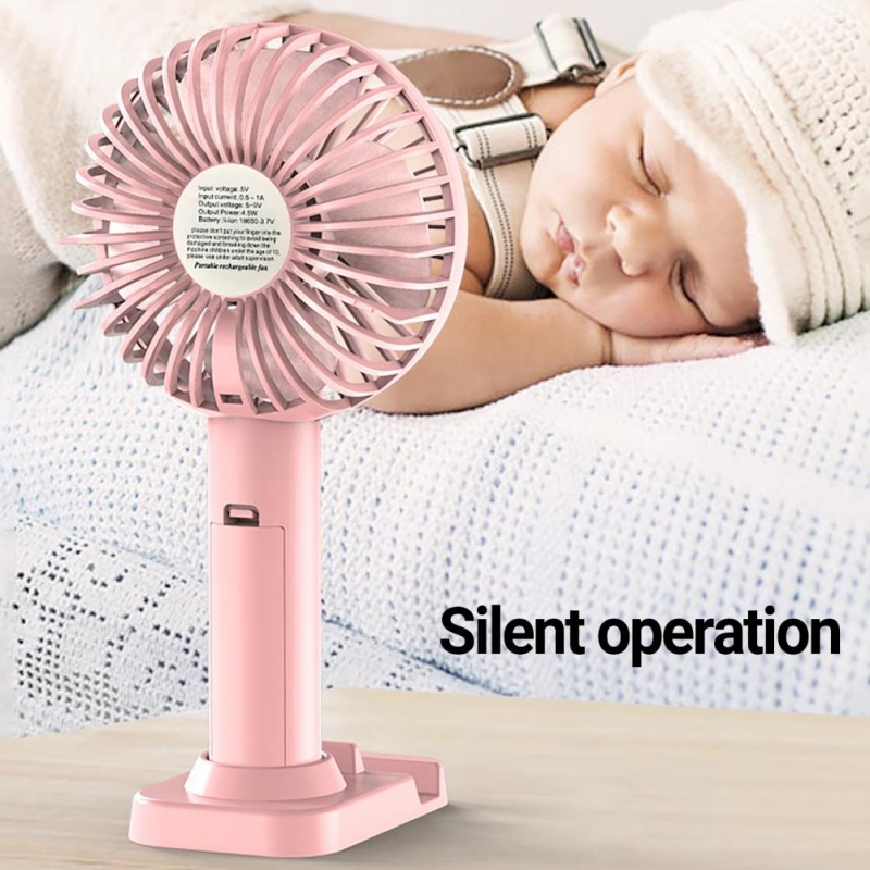 Quạt Làm Mát Cầm Tay Sạc Pin / Pin UsageFan Trọng Lượng Nhẹ Sạc USB