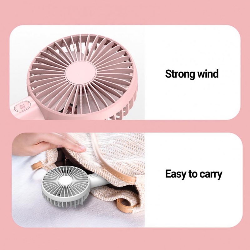 Quạt Làm Mát Cầm Tay Sạc Pin / Pin UsageFan Trọng Lượng Nhẹ Sạc USB