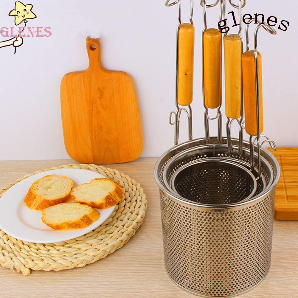 GLENES Rây Lọc Bằng Thép Không Gỉ Tiện Dụng Cho Nhà Bếp