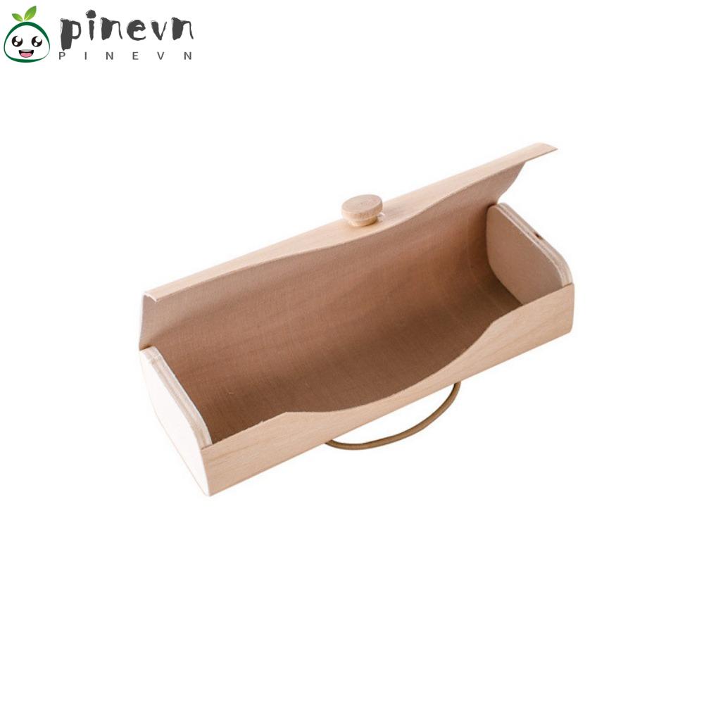 PINEVN Giá Đỡ Mắt Kính Bằng Gỗ Phong Cách Cổ Điển Dành Cho Nữ