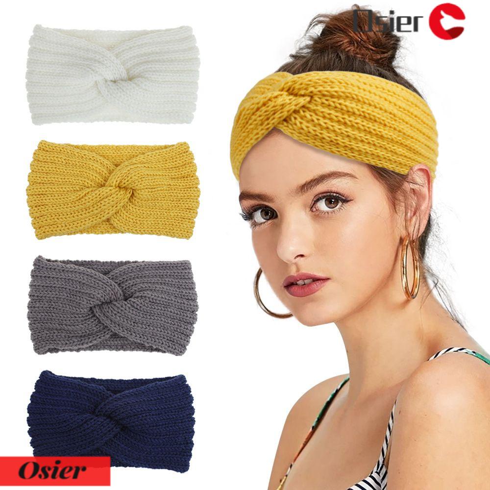 OSIER1 Băng Đô Len ThờI Trang Cho Nữ