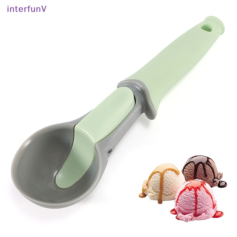 Muỗng Múc Kem / Trái Cây Bằng Nhựa Tiện Dụng