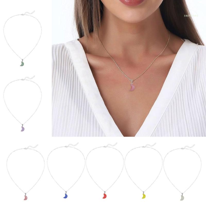 Vòng cổ Hình Mặt Trăng Phong Cách Bohemian Có Thể Điều Chỉnh