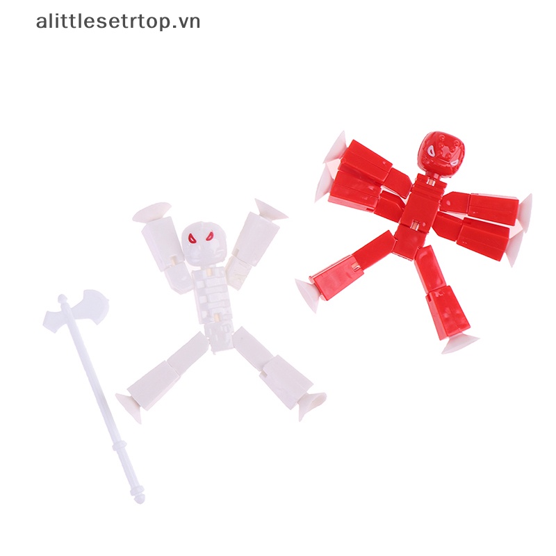Alittlesetrtop stikbot puppet sucker joint puppet freeze action hình quay phim hoạt hình chân máy.
