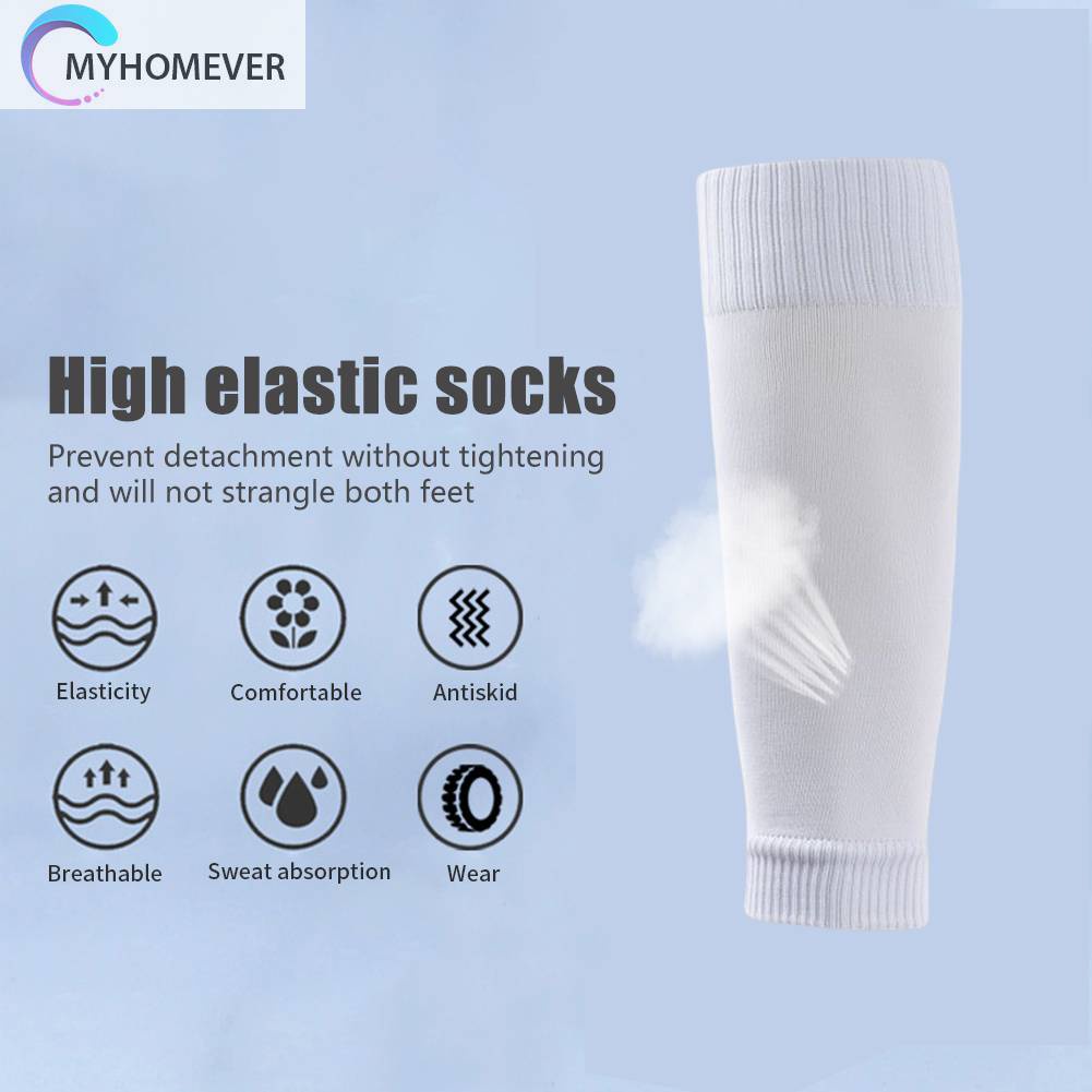 Tất Ống Chân Thể Thao Thoáng Khí Bảo Vệ Chân Cho Người Lớn Và Trẻ Em