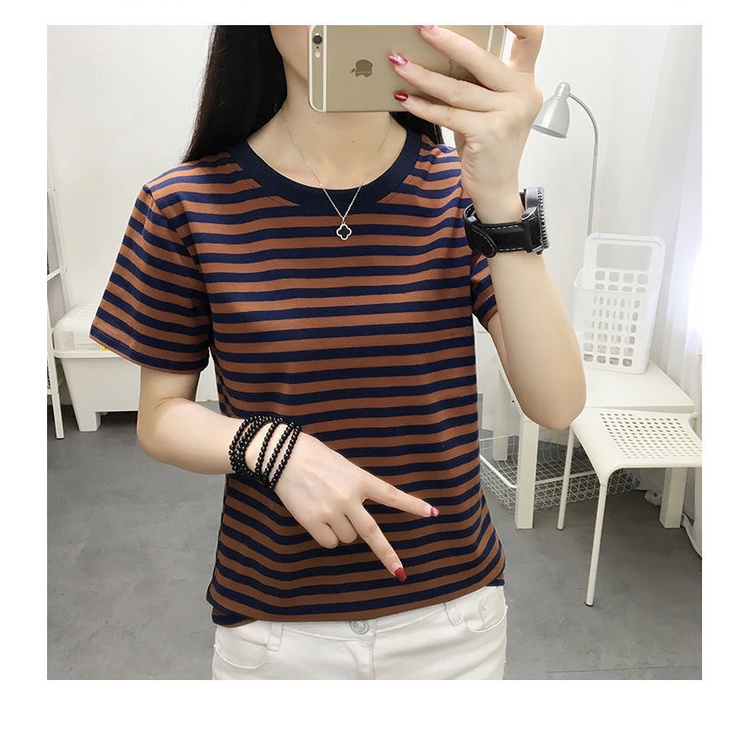 Áo Thun Nữ Ngắn Tay Dáng Rộng Phong Cách Mới