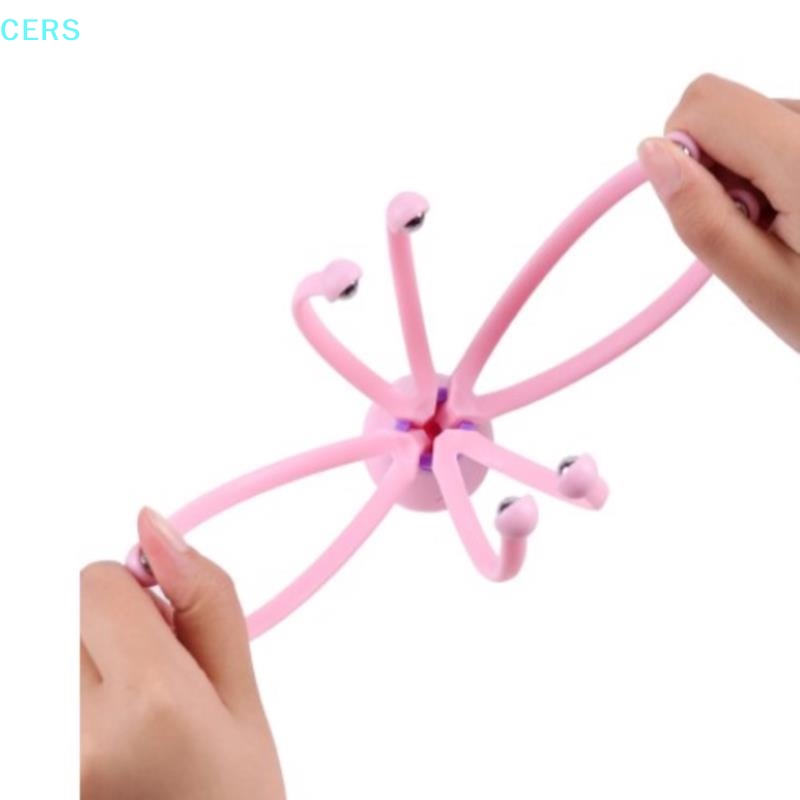 1 Dụng Cụ Mát Xa Da Đầu Giảm Căng Thẳng Hình Đầu Bạch Tuộc