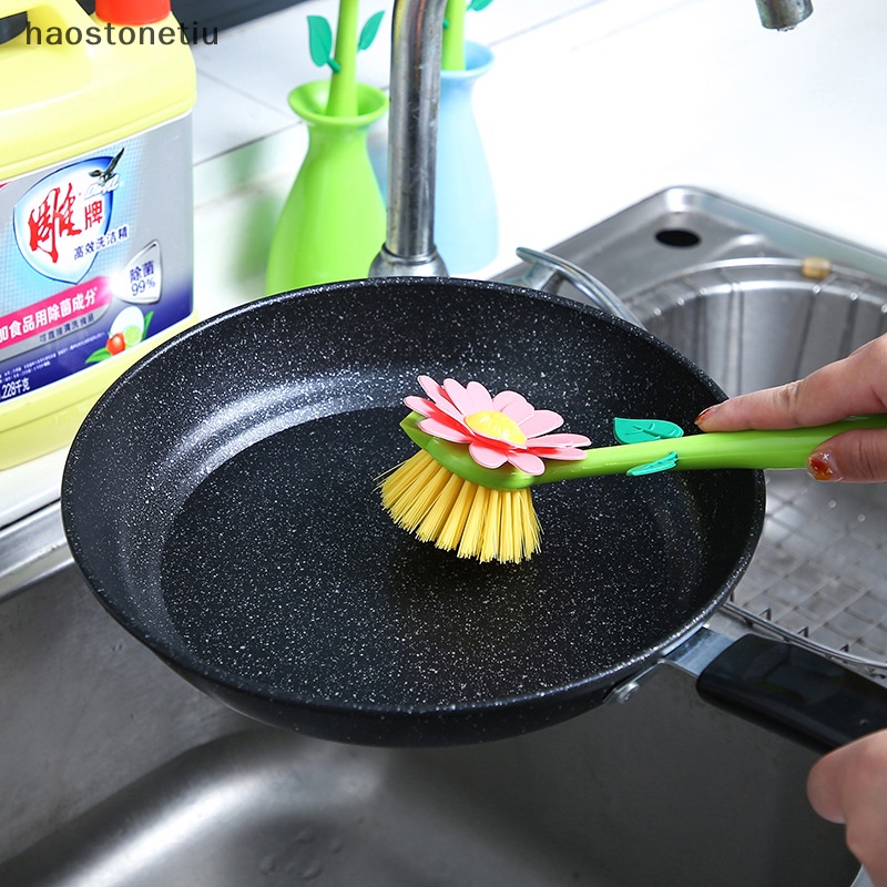 Mút Rửa Chén / Xà Phòng Tự Động Hình Bông Hoa Tiện Dụng Cho Nhà Tắm