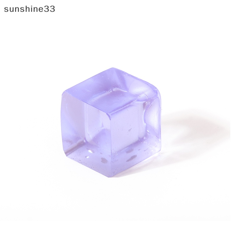 Su Đồ Chơi Khối Đá Vuông Mềm Tự Dính Giảm Căng Thẳng Quà Sinh Nhật Cho Bé