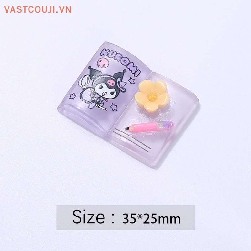 Set 5 Miếng Dán Hình Hoa Bằng Nhựa Dạ Quang Trang Trí Điện Thoại / Kẹp Tóc DIY